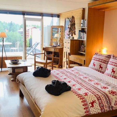 Apartament Etrier Crans-Montana Zewnętrze zdjęcie